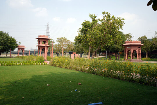 Vasudev Ghat, Yamuna Riverfront, New Delhi, India