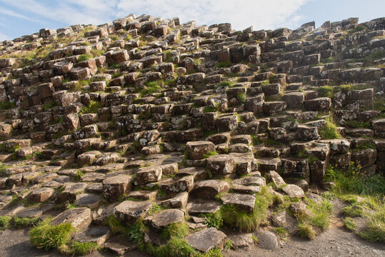Rock Formations at Giant's Causeway