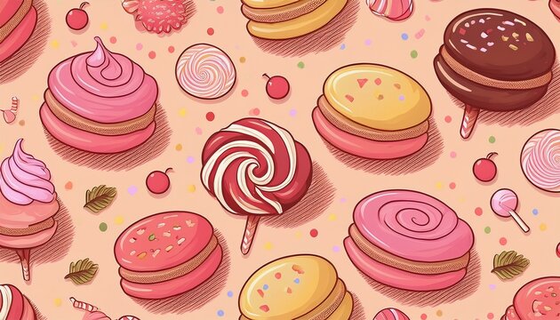 sweet seamless background