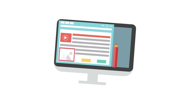 Blog Management Animation
