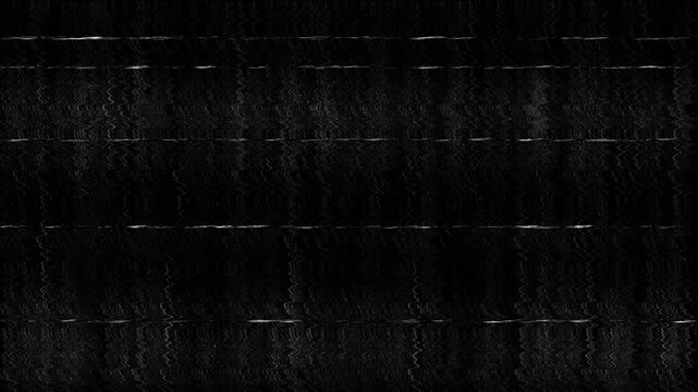 4K Tracking error old tv static tv noise vhs static glitch screen broadcast retro.