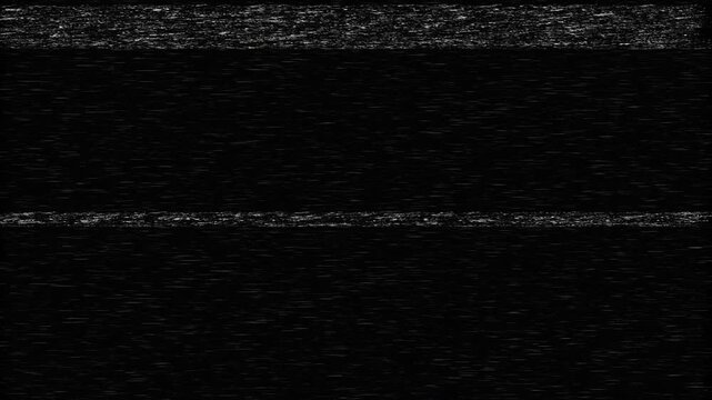 Vhs Tracking error static noise overlay featuring vintage vcr tracking lines with stacked retro glitch and old analog damage.