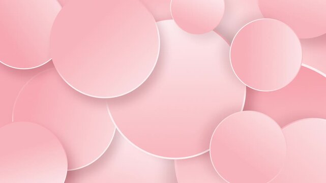 Pink Circle Background