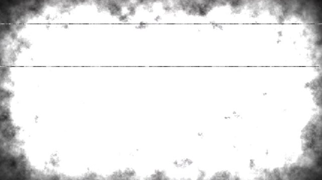 4K Dirt Retro vintage intro tape effect overlay, Old damaged film surface texture noise, dirt and grain, editing retro film