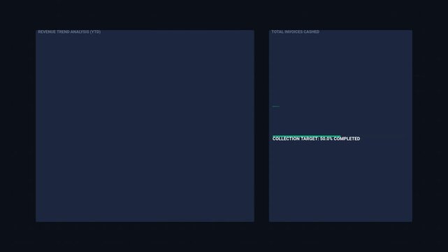 Animated of Dashboard Infographics Grid