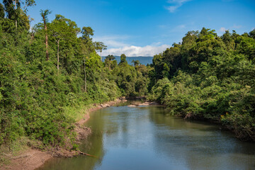 THAILAND NAKHON NAYOK KHAO YAI NATIONALPARK HAEW NAROK WATERFALL © flu4022