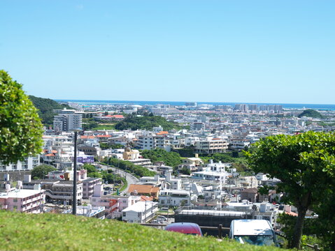 豊見城の住宅街
