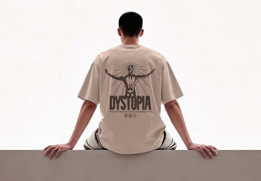 T-Shirt Mockup For Apparel And Branding Design