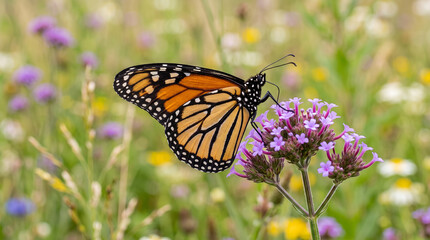 Obraz premium butterfly on a flower