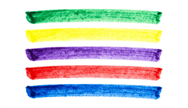 colorful paint roller