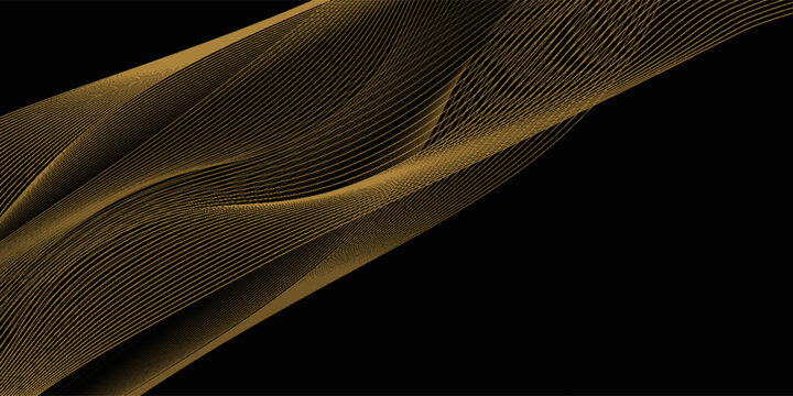 abstract black and gold are light with white the gradient is the surface with templates metal texture soft lines tech diagonal background gold dark sleek clean modern.