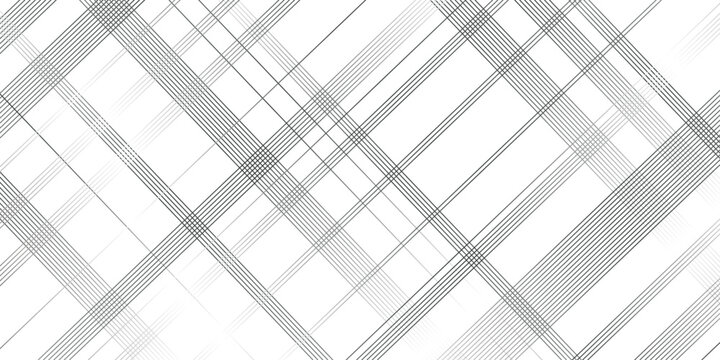 Gradient square gradient minimal art linear fabric oblique retro vector stripe diagonal dynamic fabric abstract white and gray geometric creative tech seamless textile design.