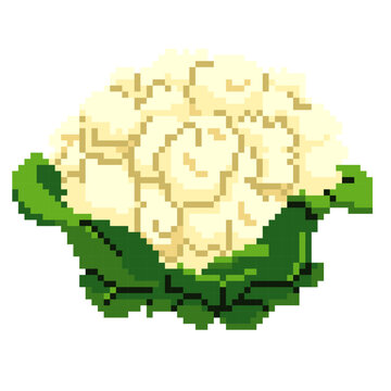 Clauliflower Pixel Art - Pixel Art Sample 1024 x 1024