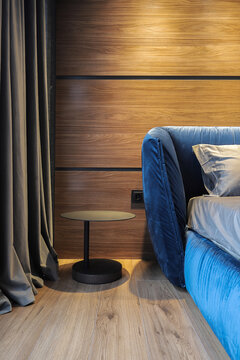 Bedside table in the bedroom