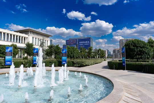Ankara, Turkey 8 July 2026 .The venue of the NATO Summit in Ankara, Turkey, held on July 7, 8. The location hosted heads of state, government officials, diplomats, and international delegations.
