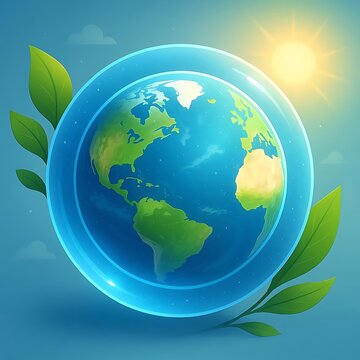 International Ozone Day Illustration