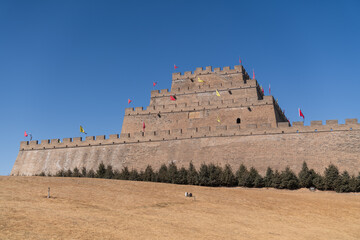 Zhenbeitai Ancient Fortress Wall, Yulin Shaanxi - Ming Dynasty Architecture © KimThi