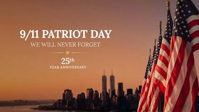 Patriot Day pays tribute to fallen heroes, September 11 victims, courageous first responders, and America's lasting legacy of strength and remembrance always.