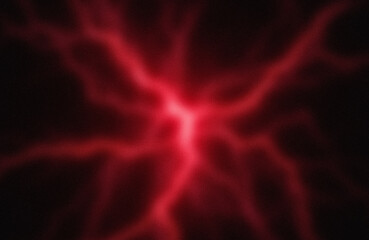 Cosmic nebula emission in deep red space © KOLPONA