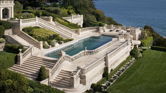 Luxe Garden Poolscape