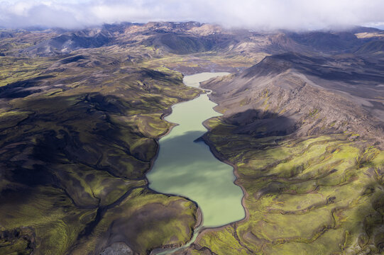 Remote highland wilderness shaped by fire, water and time
