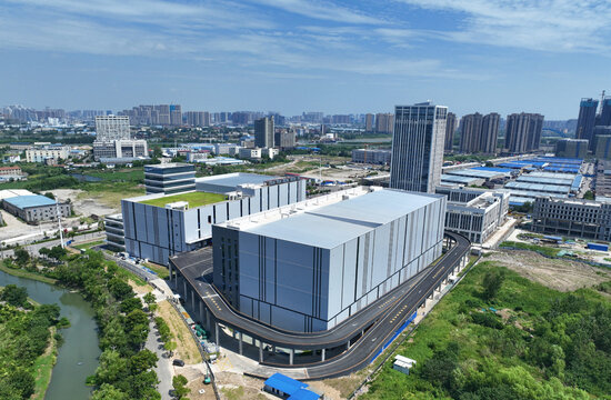 Yinhe Industrial Complex Completion, Wuhan Aerial Photograph