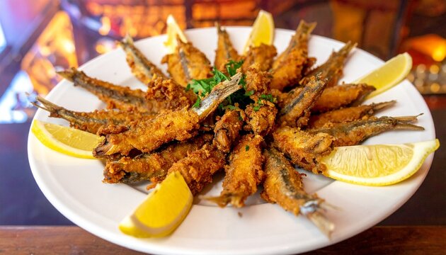 Turkish Hamsi Tava Fried Anchovies