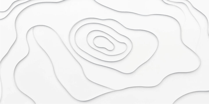 Abstract layered gray contour map background with concentric elevation lines creating depth and modern decorative artwork