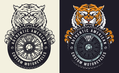 Tiger-themed bike design © DGIM studio