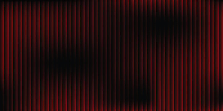 Abstract dark red vertical lines background with shadow overlay