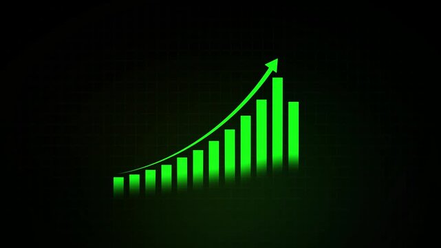 Graph diagram up icon, business growth success chart with arrow, business bar sign, profit growing symbol, progress bar symbol, growing graph icons growing business concept. 