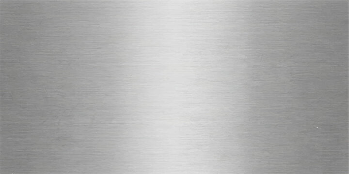 Abstract brushed aluminum texture, metallic background with subtle vertical brushed effect, ideal for industrial or modern design applications.