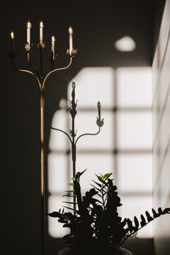 Candelabra Shadows