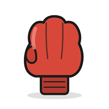 Boxing glove cartoonize