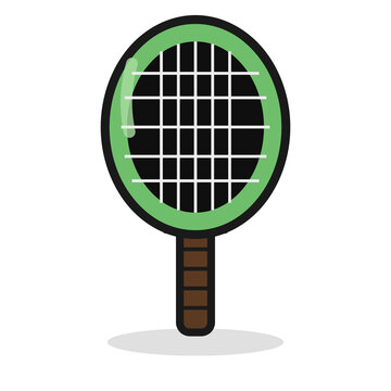 Tennis racket cartoonize