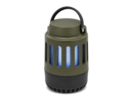 Portable bug zapper lantern in green color