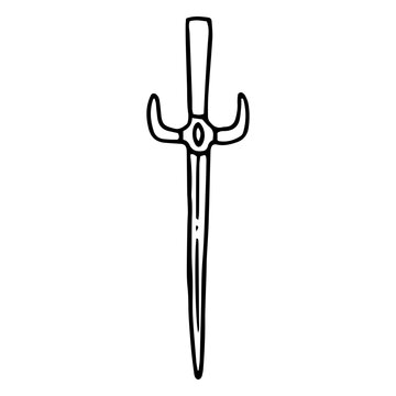 Ninja style dagger stroke