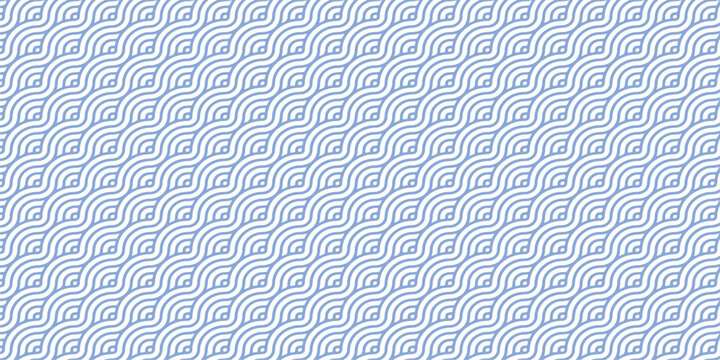 Abstract Blue Binary Code Background with Seamless Digital Pattern Vector Illustration for Technology Wallpaper Computer Design and Data Concept