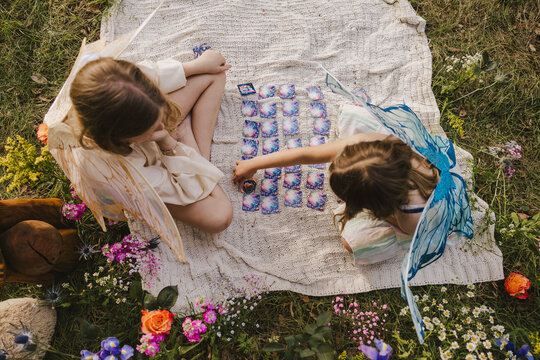Kids Playing Card Game