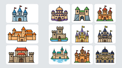 Fantasy castle collection © Kemping