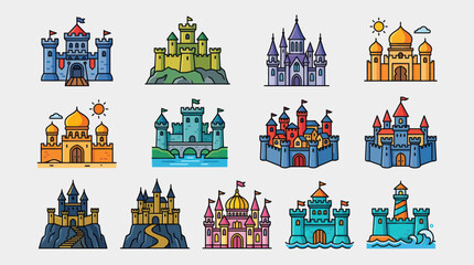 Fantasy castle collection © Kemping