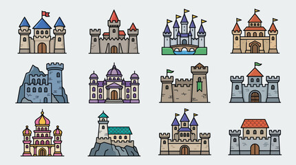 Fantasy castle collection © Kemping