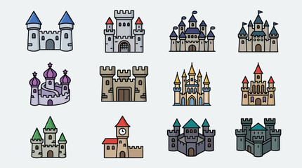 Fantasy castle collection © Kemping