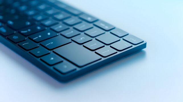 computer keyboard close up