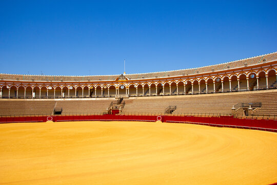 bullring arena in Seville, Spain