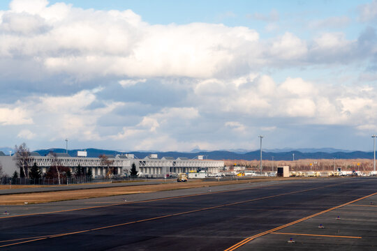 Passenger aircraft at New Chitose Airport