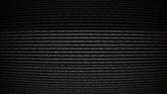 Animated No signal tv screen overlay featured signal interference distortion. 4k video.