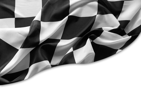 Checkered racing flag