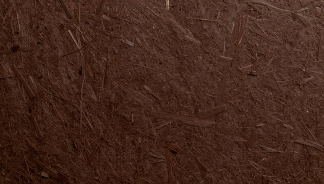Dark brown particle board background texture