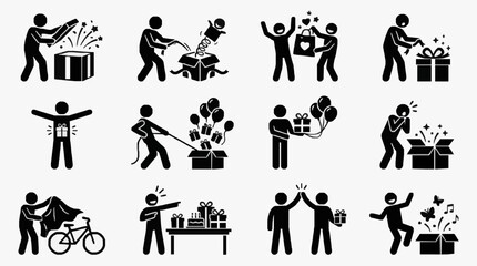 Obraz premium Community Volunteering Efforts Illustrated.
